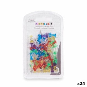 Puntine Multicolore Metallo Plastica (24 Unità) di Pincello, Puntine e ganci - Rif: S3630338, Prezzo: 17,53 €, Sconto: %