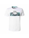 Camiseta de Manga Corta Infantil Kappa Eryx Blanco | Tienda24 Tienda24.eu