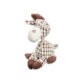 Dog toy Giraffe White Brown 13 x 20 x 17 cm by Mascow, Furry toys - Ref: S3630390, Price: 6,00 €, Discount: %