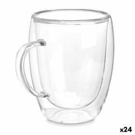 Caneca Transparente Vidro de Borosilicato 343 ml (24 Unidades) de Vivalto, Canecas - Ref: S3630415, Preço: 64,46 €, Desconto: %