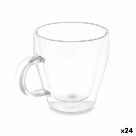 Caneca Transparente Vidro de Borosilicato 270 ml (24 Unidades) de Vivalto, Canecas - Ref: S3630417, Preço: 61,38 €, Desconto: %