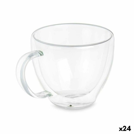 Taza Transparente Vidrio de Borosilicato 140 ml (24 Unidades) de Vivalto, Tazas - Ref: S3630419, Precio: 58,81 €, Descuento: %