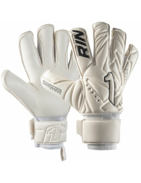 Guantes de Portero Rinat Santoloco Blanco | Tienda24 Tienda24.eu