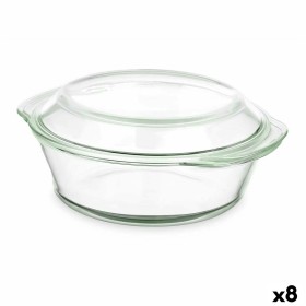 Casserole avec Couvercle Transparent Verre Borosilicaté 2 L (8 Unités) de Vivalto, Cocottes - Réf : S3630512, Prix : 46,06 €,...