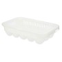 Coquetier Blanc Transparent Plastique 17,5 x 7 x 28,5 cm (12 Unités) de Kinvara, Étagères et supports - Réf : S3630522, Prix ...