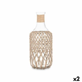 Botella Transparente 19 x 48 cm Decorativa (2 Unidades) de Gift Decor, Adornos - Ref: S3630527, Precio: 39,82 €, Descuento: %