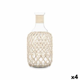 Botella Blanco Transparente 18 x 38 cm Decorativa (4 Unidades) de Gift Decor, Adornos - Ref: S3630533, Precio: 61,30 €, Descu...