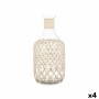 Bottle White Transparent 18 x 38 cm Decorative (4 Units) by Gift Decor, Ornaments - Ref: S3630533, Price: 61,30 €, Discount: %