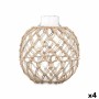 Sfera Decorativa Trasparente Naturale 21 x 23 cm (4 Unità) | Tienda24 - Global Online Shop Tienda24.eu