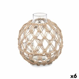 Sfera Decorativa Trasparente Naturale 18 x 20 cm (6 Unità) di Gift Decor, Soprammobili - Rif: S3630549, Prezzo: 56,22 €, Scon...