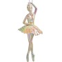 Weihnachtsschmuck Ballerina Perlmutt Kunststoff Glitzernd 6,7 x 16 x 6,7 cm (24 Stück) von Krist+, Weihnachten - Ref: S363056...