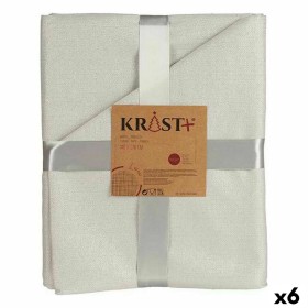 Nappe Argenté 240 x 140 cm (6 Unités) de Krist+, Nappes - Réf : S3630587, Prix : 95,83 €, Remise : %