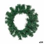 Coroa de Natal Verde Plástico 35 x 9 x 35 cm (24 Unidades) de Krist+, Natal - Ref: S3630591, Preço: 63,82 €, Desconto: %