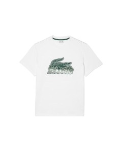 Maglia a Maniche Corte Lacoste Bianco Unisex da Lacoste, T-shirt - Ref: S64110740, Precio: 54,23 €, Descuento: %