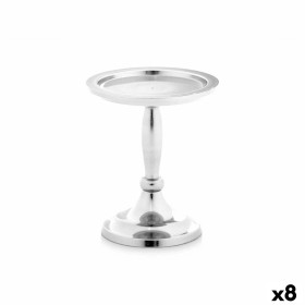 Candelabro Argentato Alluminio 10 x 12 x 10 cm (8 Unità) di Gift Decor, Candelieri e portacandele - Rif: S3630683, Prezzo: 39...