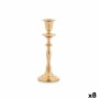 Candelabro Dorato Alluminio 4,5 x 20 x 7,5 cm (8 Unità) di Gift Decor, Candelieri e portacandele - Rif: S3630695, Prezzo: 39,...