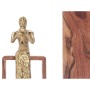 Decorative Figure Recorder Brown Wood Metal 13 x 27 x 13 cm | Tienda24 - Global Online Shop Tienda24.eu