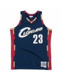 Basketball shirt Mitchell & Ness Cleveland Cavaliers 2008-09 Nº23 Lebron James Dark blue | Tienda24 Tienda24.eu