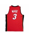 T-shirt de basquetebol Mitchell & Ness Miami Heat 2005-06 Nº3 Dwayne Wade Vermelho | Tienda24 Tienda24.eu