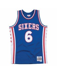 Camiseta de baloncesto Mitchell & Ness New Jersey Nets 2006-07 Nº15 Vince Carter Azul | Tienda24 Tienda24.eu