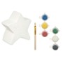 Hucha para Pintar Blanco 12,8 x 12,6 x 8,2 cm Estrella (12 Unidades) de Pincello, Pintura - Ref: S3630795, Precio: 30,47 €, D...