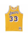 Basketball-T-Shirt Mitchell & Ness Los Angeles Lakers 1984-85 Nº33 Kareem Abdul-Jabbar Gelb | Tienda24 Tienda24.eu