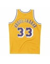 Basketball shirt Mitchell & Ness Los Angeles Lakers 1984-85 Nº33 Kareem Abdul-Jabbar Yellow | Tienda24 Tienda24.eu