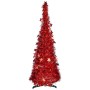 Albero di Natale 150 cm 38 x 38 x 150 cm Rosso Tinsel (6 Unità) di Krist+, Natale - Rif: S3630800, Prezzo: 99,89 €, Sconto: %