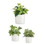 Set de pots Ø 14 cm Ø 22 cm Ø 17 cm Cylindre 3 Pièces Blanc de Ibergarden, Pots de fleurs - Réf : S3630805, Prix : 14,59 €, R...