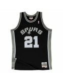 Camiseta de baloncesto Mitchell & Ness San Antonio Spurs 1998-99 Nº21 Tim Duncan Negro | Tienda24 Tienda24.eu