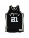 T-shirt de basquetebol Mitchell & Ness San Antonio Spurs 1998-99 Nº21 Tim Duncan Preto | Tienda24 Tienda24.eu