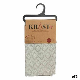 Individual Losangos Prateado 50 x 35 cm (12 Unidades) de Krist+, Toalhas - Ref: S3630820, Preço: 52,22 €, Desconto: %