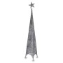 Árbol de Navidad Torre Estrella Plateado Metal Plástico 34 x 154 x 34 cm (6 Unidades) de Krist+, Navidad - Ref: S3630856, Pre...