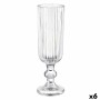 Coupe de champagne Rayures Transparent verre 160 ml (6 Unités) de Vivalto, Coupes à champagne - Réf : S3630877, Prix : 11,27 ...