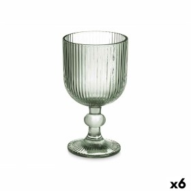 Wine glass Green Glass 260 ml (6 Units) by Vivalto, Wine glasses - Ref: S3630879, Price: 9,93 €, Discount: %