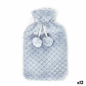 Hot Water Bottle Blue Plastic 1,8 L (12 Units) by Gift Decor, Hot and cold treatments - Ref: S3630950, Price: 76,25 €, Discou...