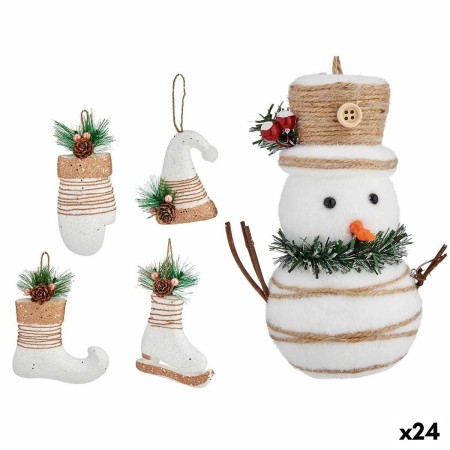 Christmas Decorations Set White (24 Units) by Krist+, Christmas - Ref: S3631026, Price: 37,80 €, Discount: %