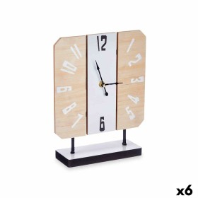 Horloge de table DKD Home Decor 25 x 8 x 31 cm Verre Noir Doré Fer Traditionnel | Tienda24 - Global Online Shop Tienda24.eu