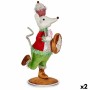 Decorative Figure Mouse 20 x 55 x 24 cm (2 Units) by Krist+, Christmas - Ref: S3631118, Price: 79,06 €, Discount: %