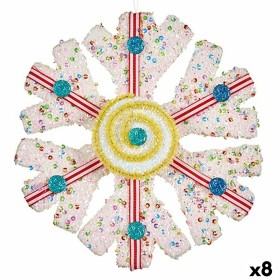 Décorations de Noël Flocons de neige Blanc Rouge 17 x 6 x 17 cm (8 Unités) de Krist+, Noël - Réf : S3631124, Prix : 70,17 €, ...