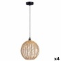 Suspension Corde Marron Noir 60 W 220 -240 V 28 x 35 x 28 cm (4 Unités) de Gift Decor, Suspensions - Réf : S3631147, Prix : 6...