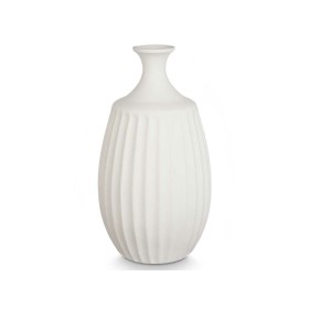 Vase Meerenge Weiß aus Keramik 27 x 48 x 27 cm von Gift Decor, Vasen - Ref: S3631164, Preis: 17,41 €, Rabatt: %