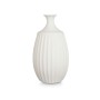 Vase Étroit Blanc Céramique 27 x 48 x 27 cm de Gift Decor, Vases - Réf : S3631164, Prix : 17,41 €, Remise : %