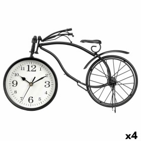 Bordur Fahrrad Schwarz Metall 36 x 22 x 7 cm (4 Stück) von Gift Decor, Tischuhren - Ref: S3631195, Preis: 76,97 €, Rabatt: %