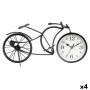 Reloj de Mesa Bicicleta Negro Metal 40 x 19,5 x 7 cm (4 Unidades) de Gift Decor, Relojes de escritorio - Ref: S3631197, Preci...