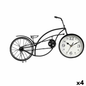 Bordur Fahrrad Schwarz Metall 42 x 24 x 10 cm (4 Stück) von Gift Decor, Tischuhren - Ref: S3631201, Preis: 82,11 €, Rabatt: %