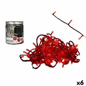 Wreath of LED Lights Red 8 m 3,6 W (6 Units) by Krist+, Christmas - Ref: S3631231, Price: 61,46 €, Discount: %