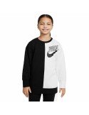 Camisola Infantil Nike Sportswear Preto | Tienda24 Tienda24.eu