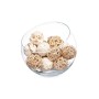 Set of Decorative Balls White Brown (12 Units) by Gift Decor, Ornaments - Ref: S3631326, Price: 34,24 €, Discount: %