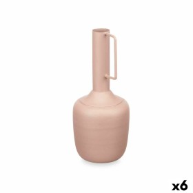 Vase Avec poignée Sable Acier 12 x 30 x 12 cm (6 Unités) de Gift Decor, Vases - Réf : S3631346, Prix : 32,67 €, Remise : %